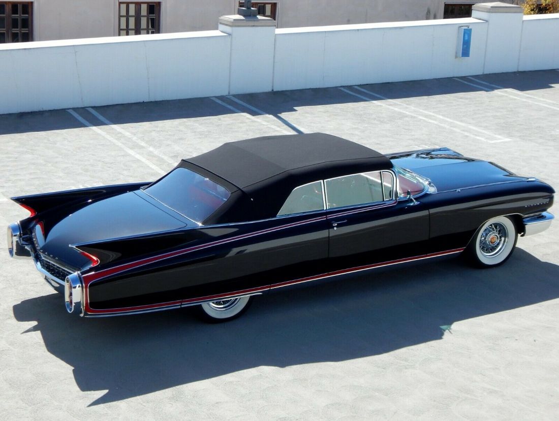 1960 Cadillac Eldorado Biarritz Bucket Seat Convertible Restored Cal. Car - photo 6
