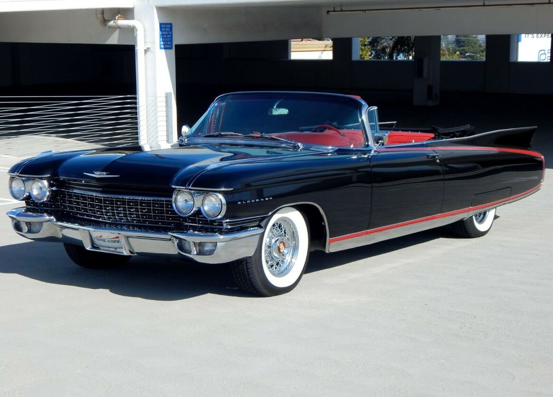 1960 Cadillac Eldorado Biarritz Bucket Seat Convertible Restored Cal. Car - photo 9