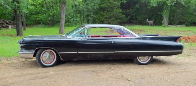 1960 Cadillac Series 62 6200 Two Door Coupe Runs and Drives Needs Work 1960 Cadillac Series 6200