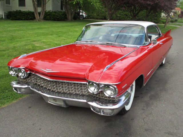 1960 CADILLAC SERIES 62 COUPE DEVILLE V8 LUXURY 390 POWER OPTIONS MID WEST CAR 1960 Cadillac DeVille COUPE