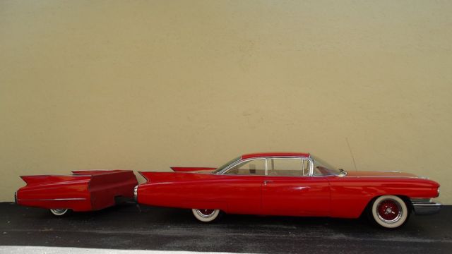 1960 CADILLAC WITH MATCHING TRAILER VERY RARE FIND OUT OF STORAGE A MUST SEE 1960 Cadillac Other MODEL 62 ELDORADO LOOK A LIKE