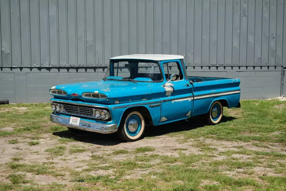 1960 Chevrolet Apache Blue 1960 Chevrolet Apache