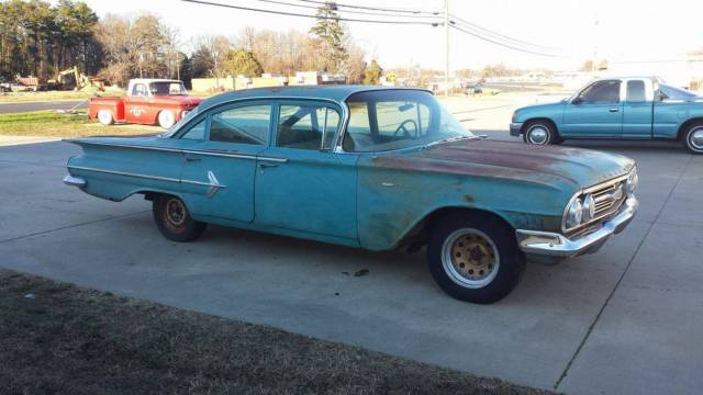 1960 chevrolet bel air patina custom project crew cab rat hot rod impala biscayn 1960 Chevrolet Bel Air/150/210