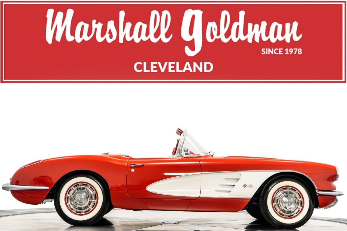 1960 Chevrolet Corvette 2D Convertible 283ci Dual Quad 245hp 4-Speed Manual 1960 Chevrolet Corvette