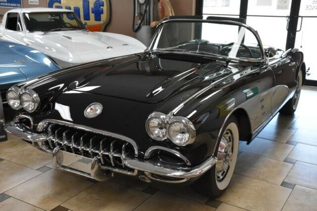 1960 Chevrolet Corvette 2x4bbl 0 Tuxedo Black 1960 Chevrolet Corvette 2x4bbl