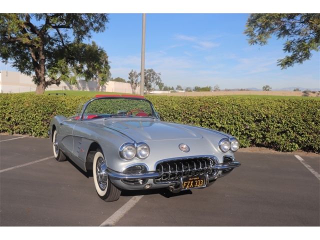 1960 Chevrolet Corvette 88285 Miles Silver 283/230HP Automatic 1960 Chevrolet Corvette --