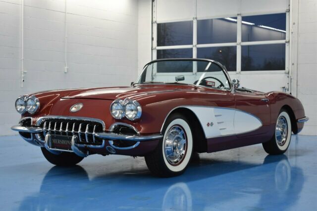 1960 Chevrolet Corvette, Honduras Maroon 4 Speed, Wonderful Driving Corvette! 1960 Chevrolet Corvette