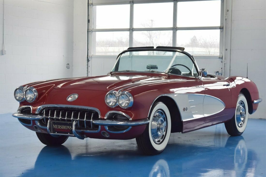 1960 Chevrolet Corvette, Honduras Maroon, Original 283 #'s match, 4 Speed! 1960 Chevrolet Corvette