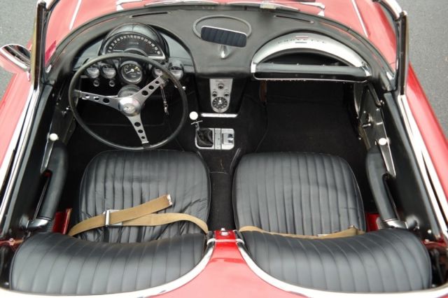1960 Chevrolet Corvette Rare Honduras Maroon Survivor Type #s matching - photo 5