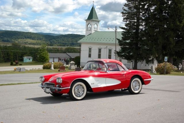 1960 Chevrolet Corvette Red/Red 350ci Crate Engine 4-speed Manual 1960 Chevrolet Corvette Red/Red 350ci Crate Engine 4-speed