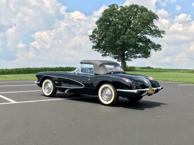 1960 Chevrolet Corvette ReginalNCRS2ndFlight*FrameOff*TripleBlack*2x4s245h - photo 4
