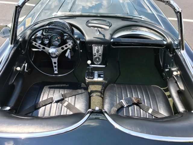 1960 Chevrolet Corvette ReginalNCRS2ndFlight*FrameOff*TripleBlack*2x4s245h - photo 8