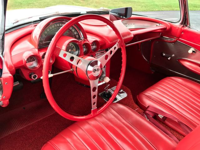 1960 Chevrolet Corvette Survivor*RareSilver/Red*270hp2x4s*FactDocs*ALLORIG - photo 12