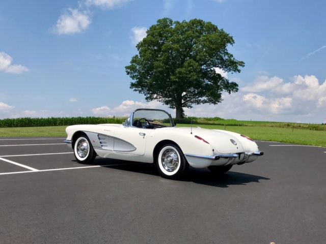 1960 Chevrolet Corvette White/Black*283ci/230hp*4spd*NICECORVETTE - photo 5
