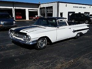1960 Chevrolet El Camino 100000 Miles White/Black 1960 Chevrolet El Camino --