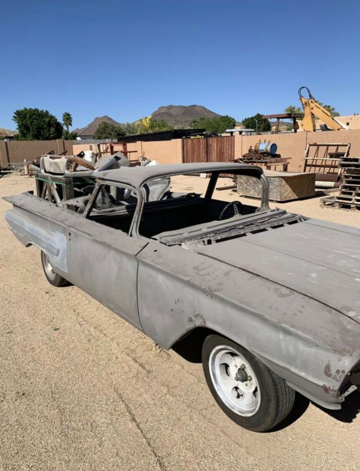 1960 Chevrolet El Camino Pickup Grey RWD Automatic 1960 Chevrolet El Camino