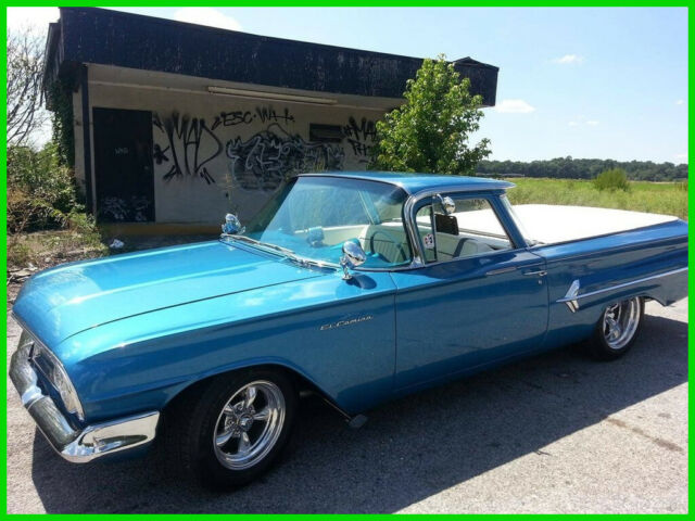 1960 Chevrolet El Camino Restomod Rare 396ci 4Spd Manual Miles Exempt Bubble Top 1960 Chevrolet El Camino Restomod Professionally Frame-Off Restored