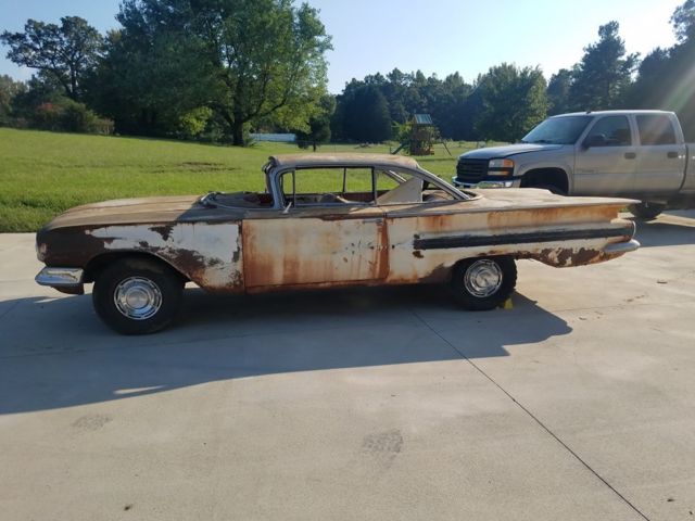 1960 Chevrolet Impala 2 door hardtop project parts car 58 59 61 62 63 64 belair 1960 Chevrolet Impala