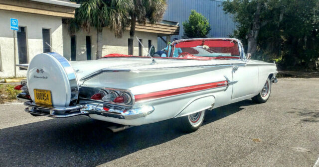 1960 Chevrolet Impala Convertible coupe white V8 Original 1960 Chevrolet Impala Covertible