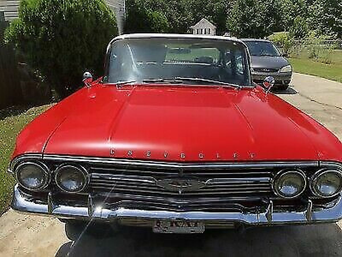 1960 Chevrolet Impala Sedan Red RWD Automatic impala 1960 Chevrolet Impala impala