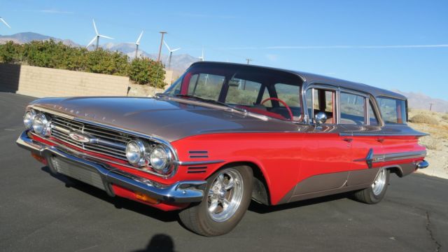 1960 Chevrolet Nomad WAGON! 283 V8! AC! P/S! DISC! 200R4! - photo 2