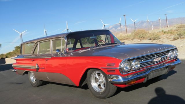 1960 Chevrolet Nomad WAGON! 283 V8! AC! P/S! DISC! 200R4! - photo 3