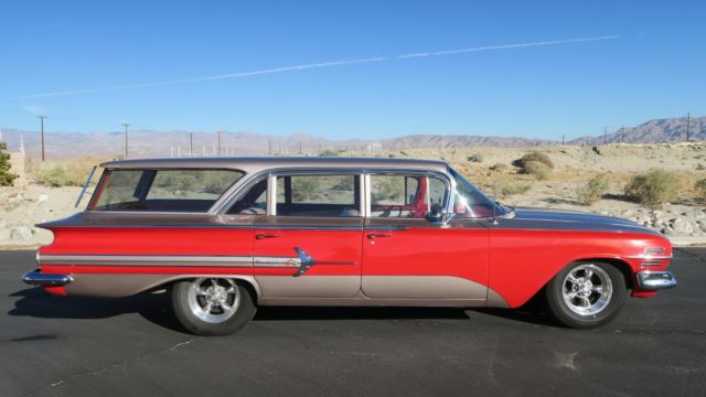 1960 Chevrolet Nomad WAGON! 283 V8! AC! P/S! DISC! 200R4! - photo 5