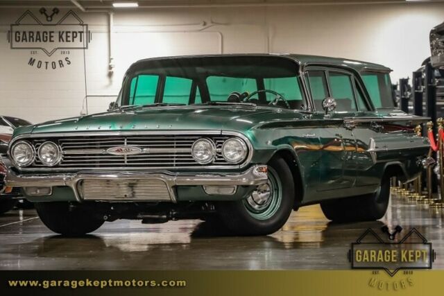 1960 Chevrolet Parkwood Station Wagon Green Station Wagon 468ci/550hp V8 4984 Mi 1960 Chevrolet Parkwood Station Wagon