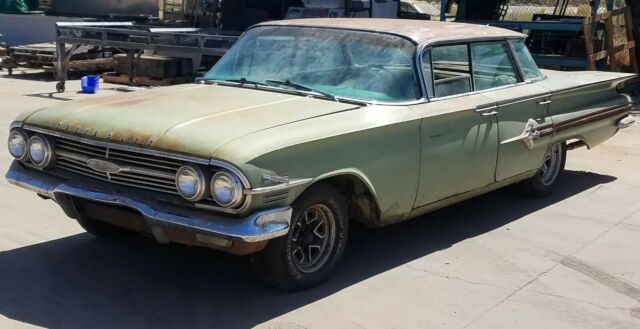 1960 chevy Impala 4 door sedan, 348, factory air conditioning 1960 Chevrolet Impala