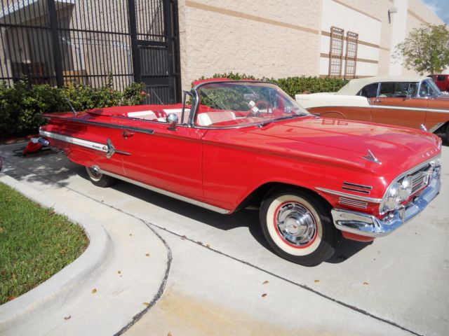 1960 chevy Impala convertible 283ci Automatic - Fully Restored 1960 Chevrolet Impala Convertible