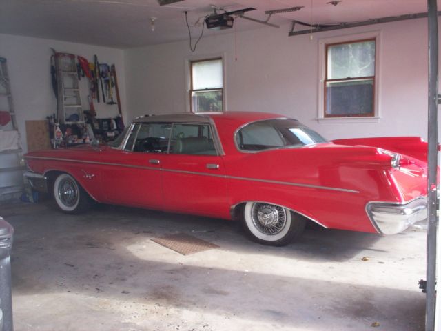 1960 CHRYSLER IMPERIAL ( RED HOT ) ( VERY RARE ROOF S.S.and special TRUNK LID) 1960 Chrysler Imperial
