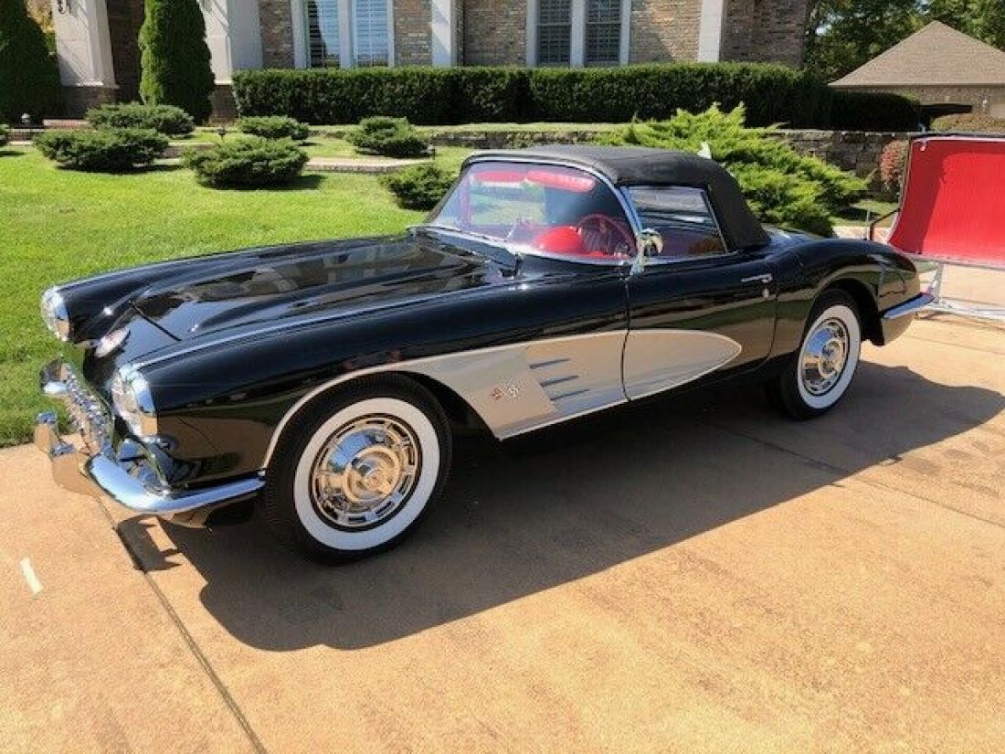1960 Corvette Convertible 283 4 Spd - Complete Body off Restoration 1960 Chevrolet Corvette