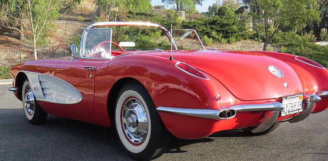 1960 Corvette older frame off restoration,4 spd, 235 hp.orig.,California classic 1960 Chevrolet Corvette