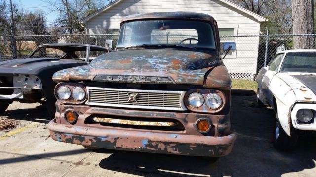 1960 DODGE 100 STEP SIDE PICK UP - PROJECT 1960 Dodge Other Pickups