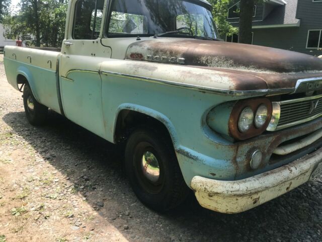 1960 DODGE D100 PICKUP**CALIFORNIA CLEAN**RESTO MOD READY**NO RESERVE**LOOK!!!!! 1960 Dodge Other Pickups D100