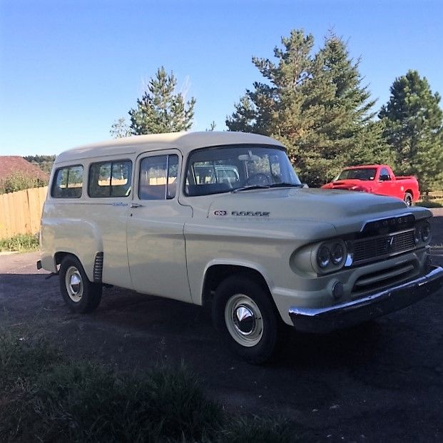 1960 Dodge Town Wagon 1960 Dodge Power Wagon