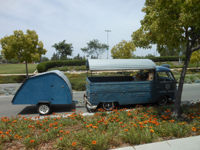 1960 Volkswagen Bus/Vanagon SINGLE CAB w/ Logos & Dual Treasure - photo 2