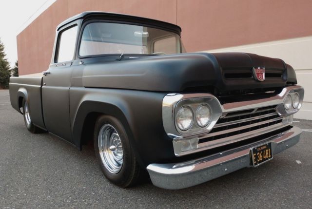 1960 Ford F-100 TURN KEY HOT ROD CUSTOM CAB / BIG BACK WINDOW - photo 2