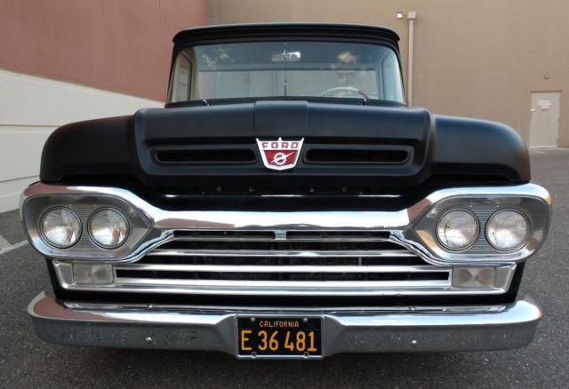 1960 Ford F-100 TURN KEY HOT ROD CUSTOM CAB / BIG BACK WINDOW - photo 4
