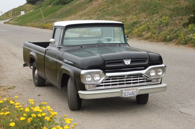 1960 Ford F-100 CUSTOM CAB Long bed, NO RESERVE HIGH BID WINS!!! - photo 6