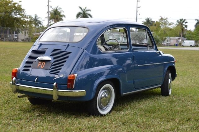 1962 Fiat 600 1960 FIAT 600 PrimaSerie Italian Perfect Condition - photo 7