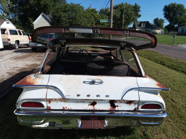 1960 FORD 2 DOOR RANCH WAGON, UNTOUCHED ORIGINAL COND,RARE CAR FROM SO DAKOTACAR 1960 Ford Ranch Wagon RANCH WAGON