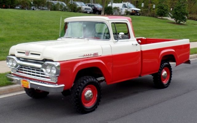 1960 Ford F-250 4x4 Pickup Flemings Ultimate Garage 1960 Ford F-250 4x4 Pickup
