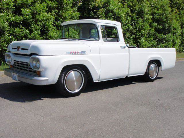 1960 Ford F100 F-100 beautiful cruiser and Worker! 1960 Ford F-100