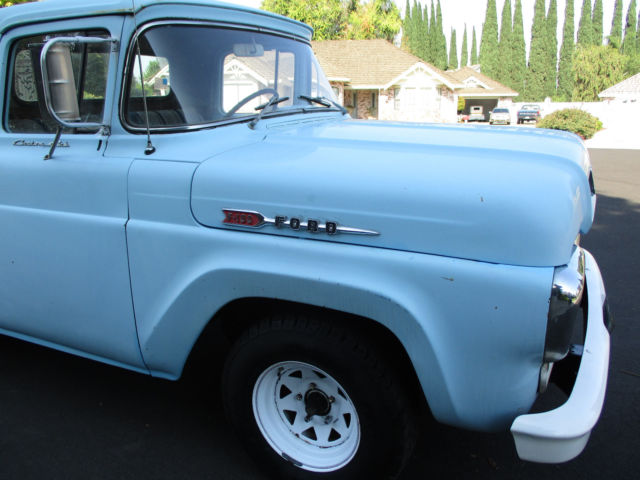 1960 Ford F-100 custom cab - photo 8