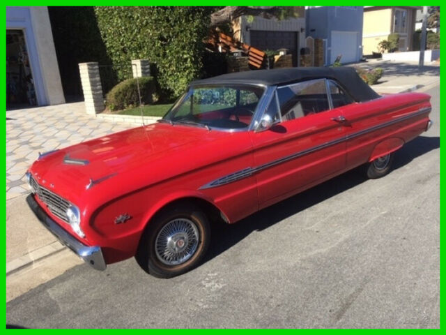 1960 Ford Falcon Futura Convertible V8 260ci 2-Spd Automatic 80647 Mi 2nd Owner 1963 Ford Falcon Futura Convertible All Original