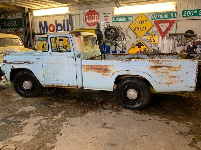 1960 FORD PICKUP F 250 LONG BOX THREE QUARTER TON 1960 Ford Other Pickups