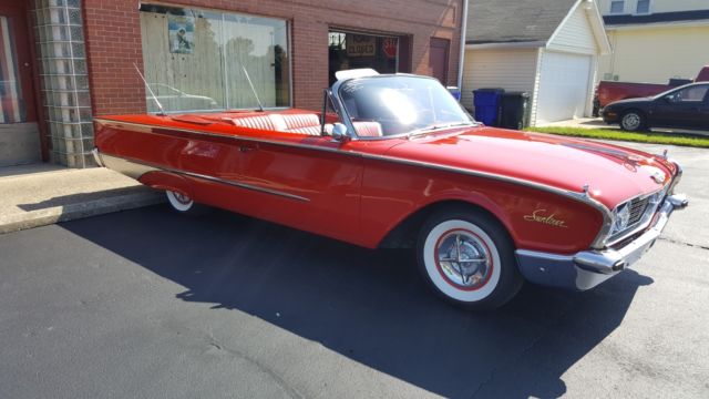 1960 Ford SunLiner Convertible Original Car With One Repaint Very Nice Car 1960 Ford Fairlane SunLiner