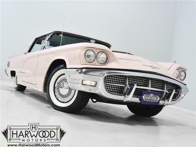 1960 Ford Thunderbird 85836 Miles Palm Springs Rose Hardtop 352 cubic inch V8 A 1960 Ford Thunderbird --