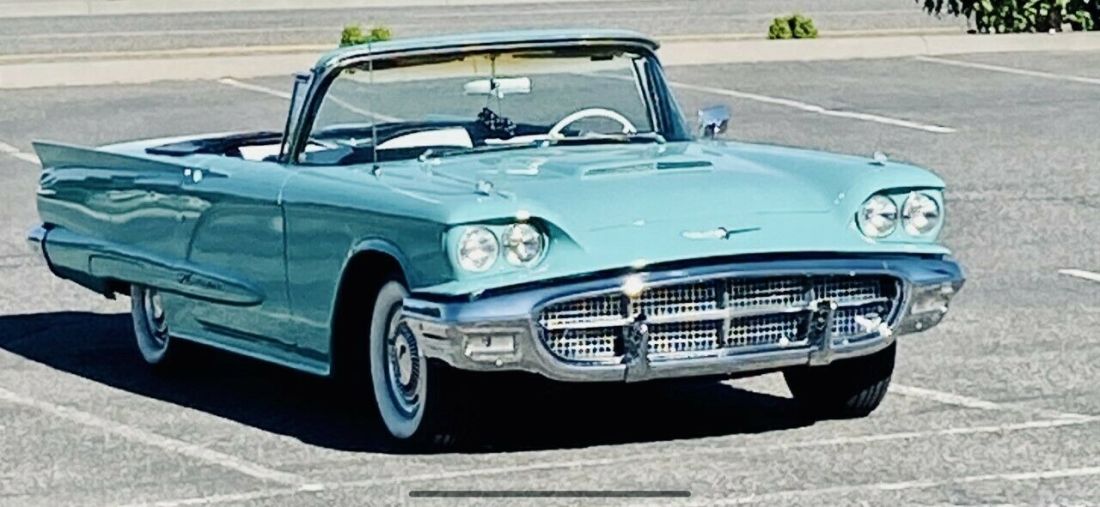1960 Ford Thunderbird Chopped Top! Summer car, roadster, parade ready! 1960 Ford Thunderbird
